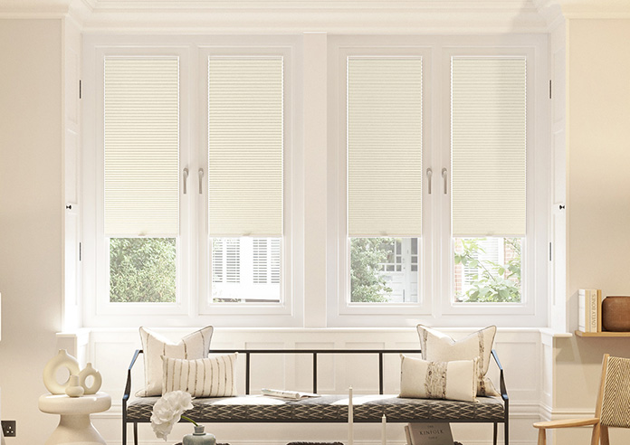 Umbra (Blackout), Champagne - Stick Fit Honeycomb Blind - Image 3
